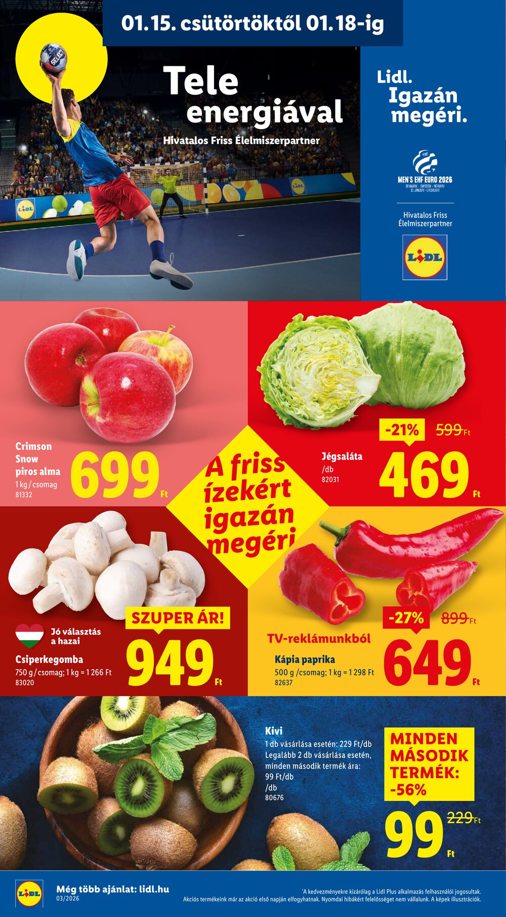 Lidl akciós újság 2026.01.15-től - 4. oldal.