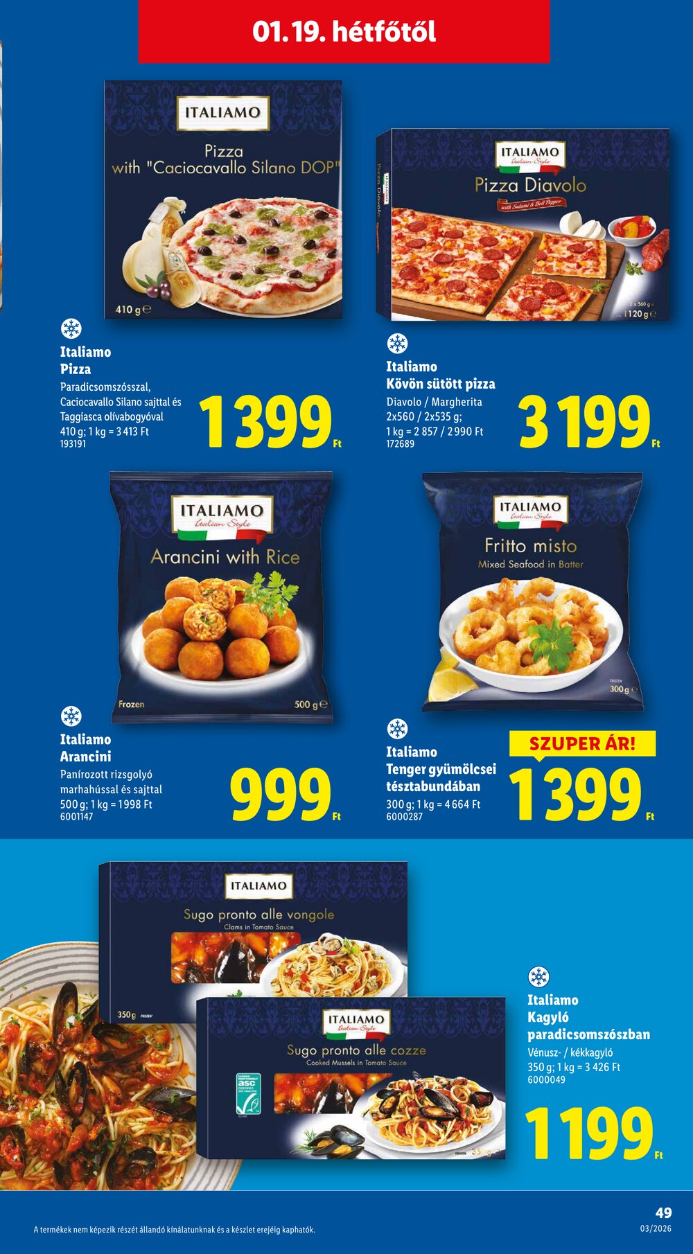 Lidl akciós újság 2026.01.15-től - 49. oldal.