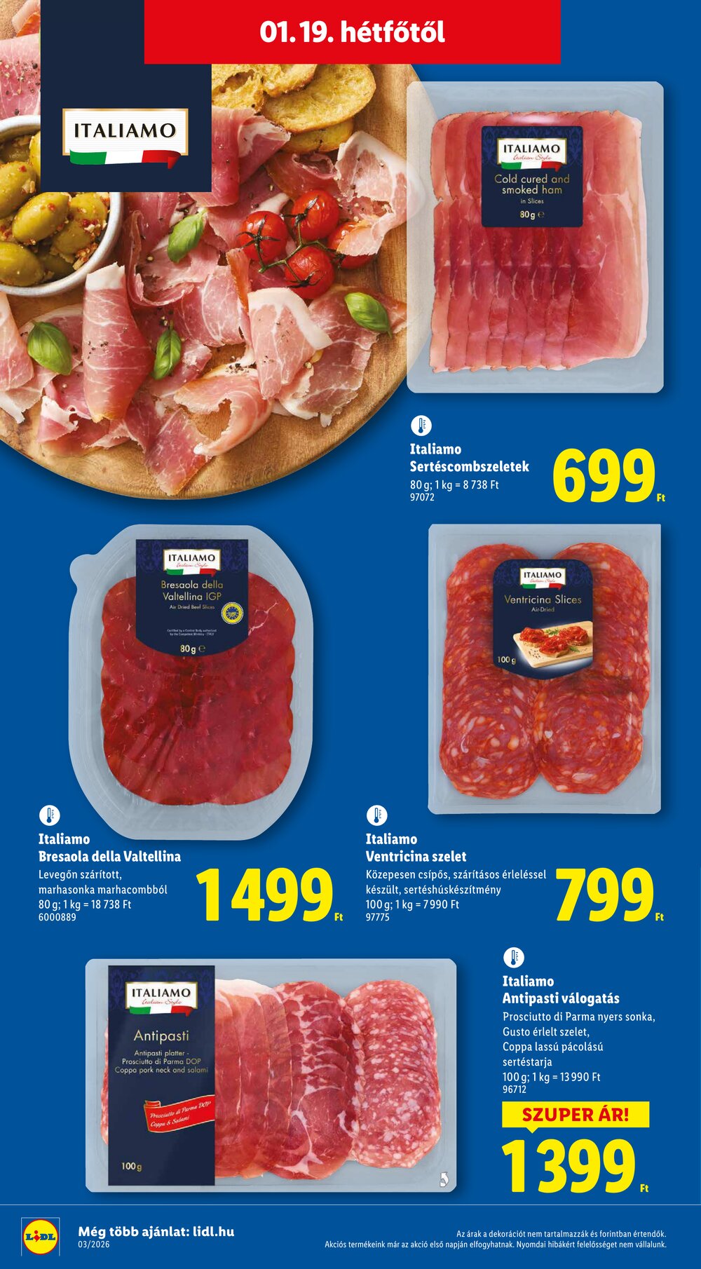 Lidl akciós újság 2026.01.15-től - 50. oldal.