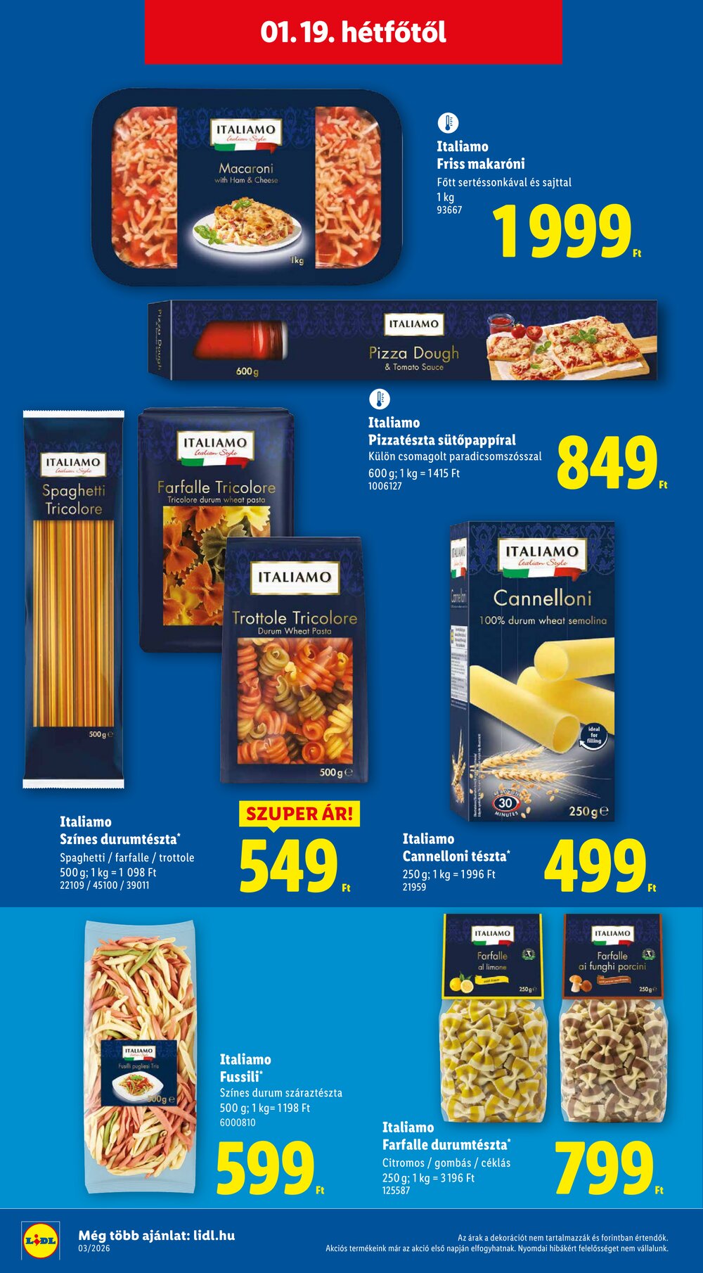 Lidl akciós újság 2026.01.15-től - 54. oldal.