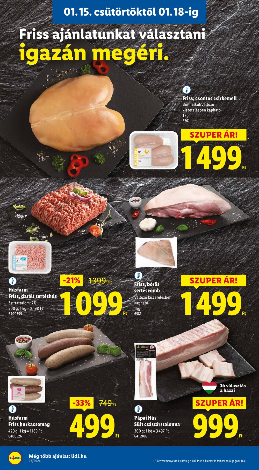 Lidl akciós újság 2026.01.15-től - 6. oldal.