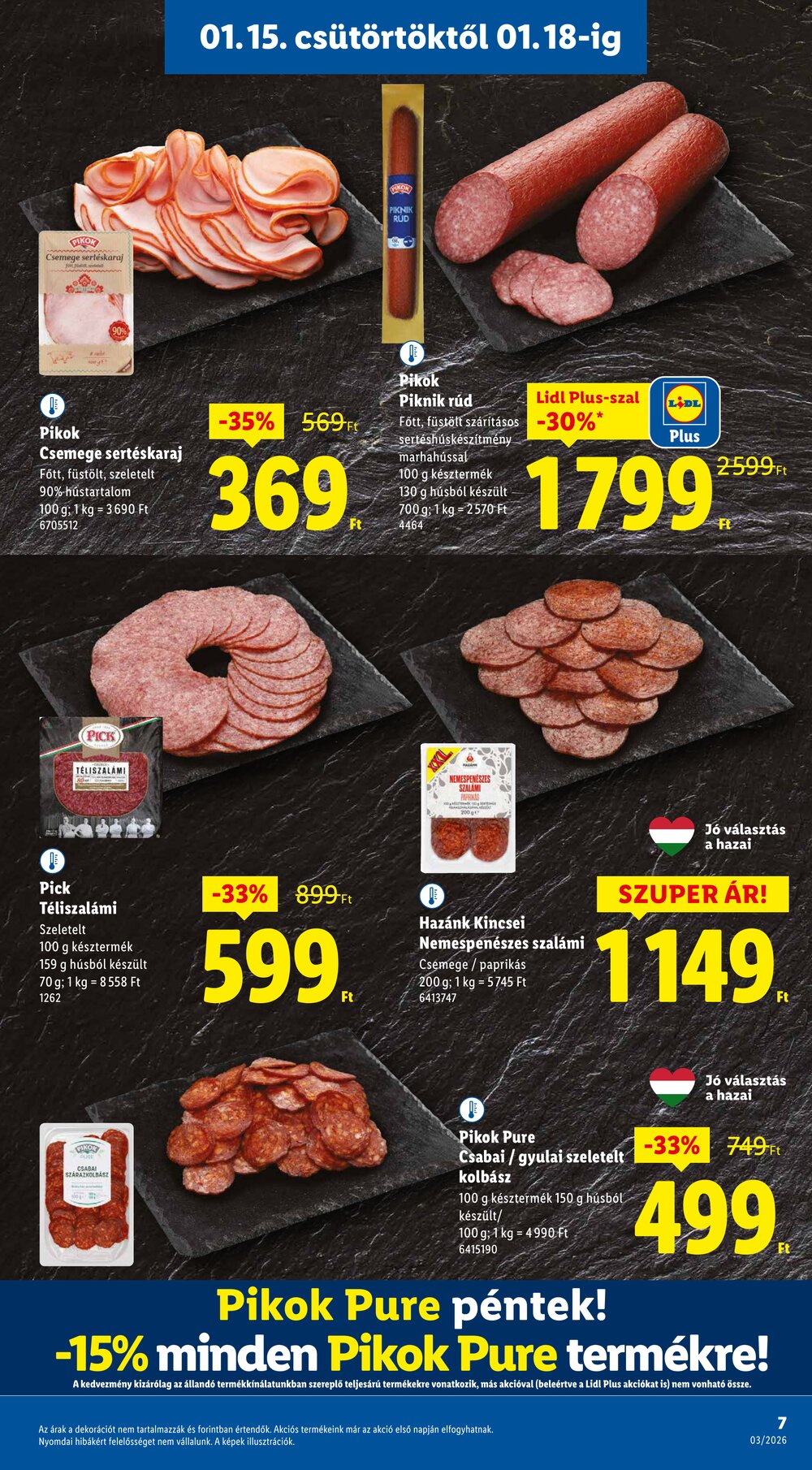 Lidl akciós újság 2026.01.15-től - 7. oldal.