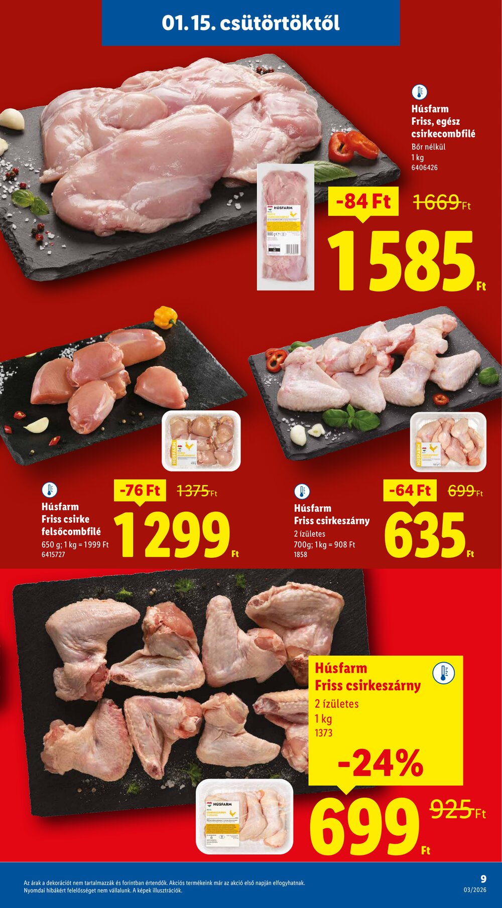 Lidl akciós újság 2026.01.15-től - 9. oldal.