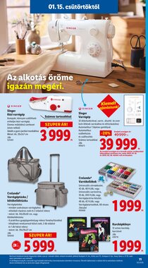 Lidl akciós újság 2026.01.15-től - 11. oldal.