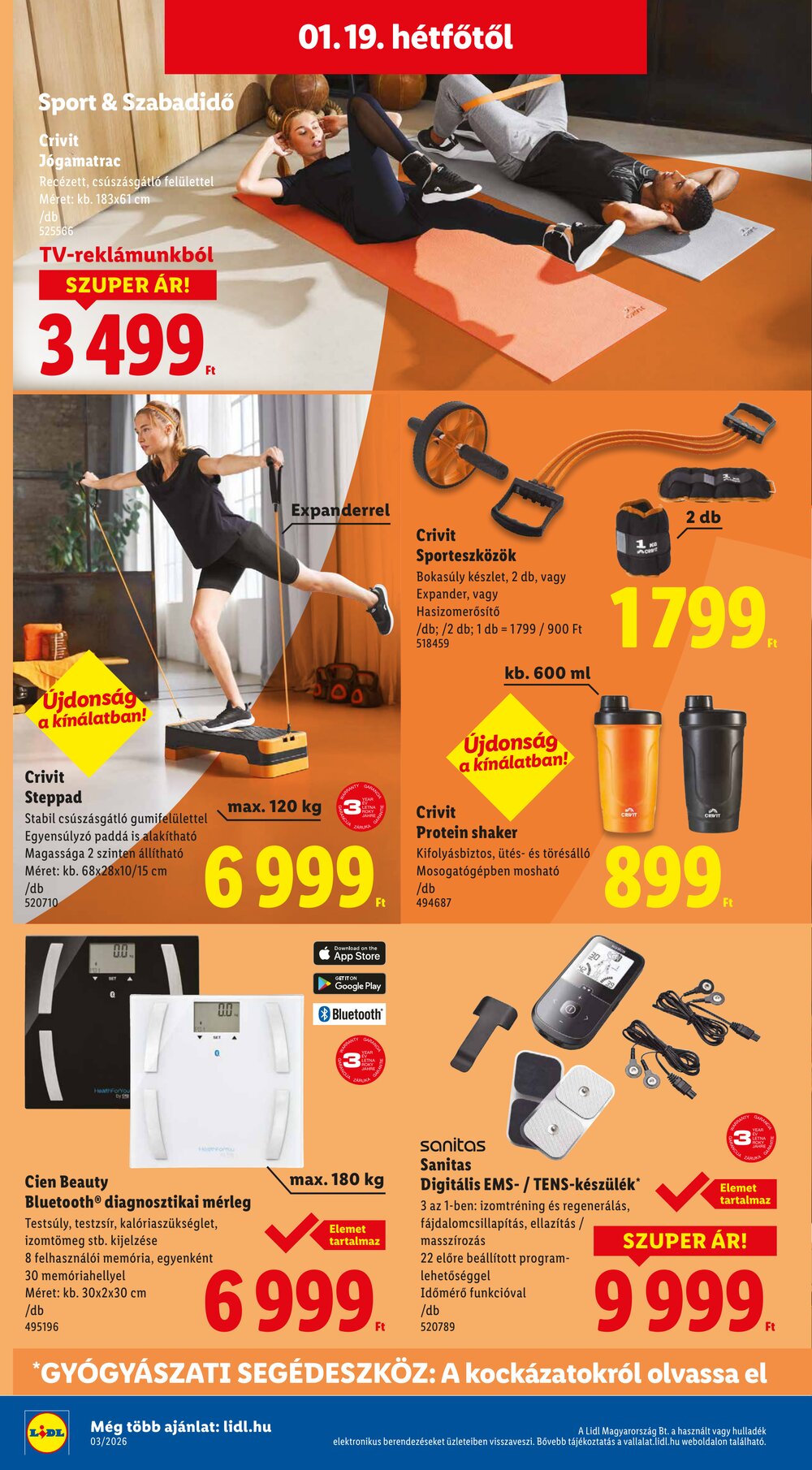 Lidl akciós újság 2026.01.15-től - 16. oldal.