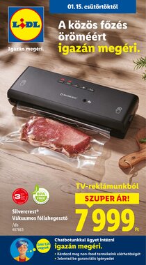 Lidl akciós újság 2026.01.15-től