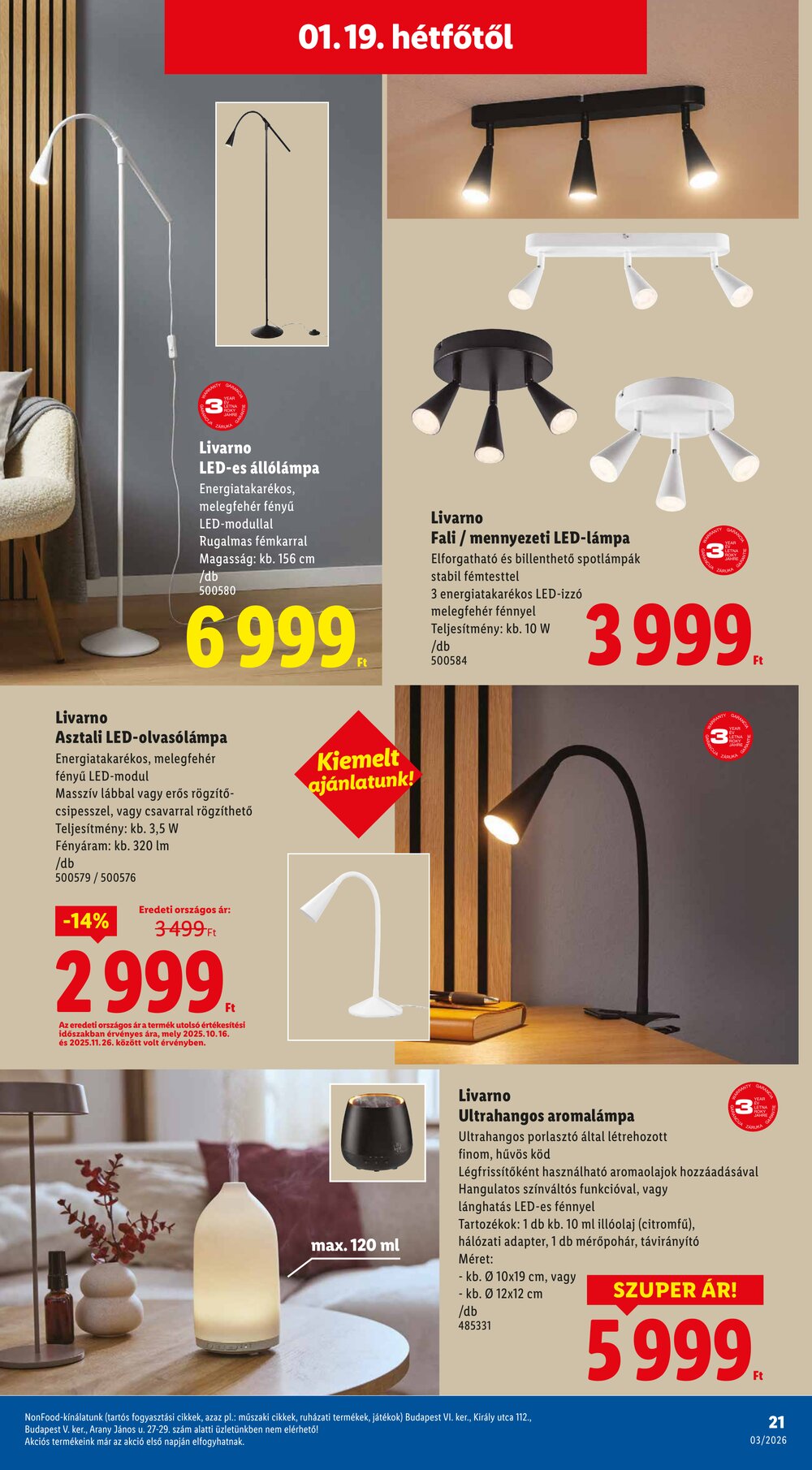 Lidl akciós újság 2026.01.15-től - 21. oldal.