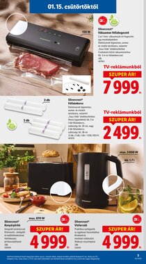 Lidl akciós újság 2026.01.15-től - 3. oldal.