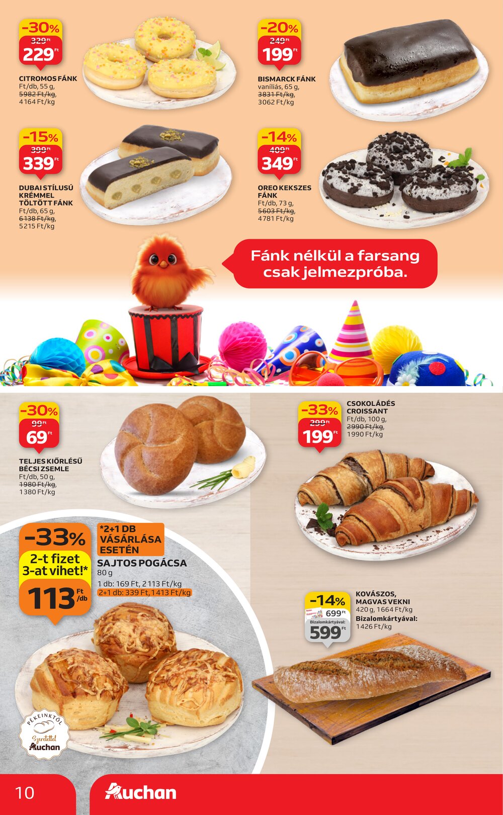 Auchan akciós újság 2026.01.15-től - 10. oldal.
