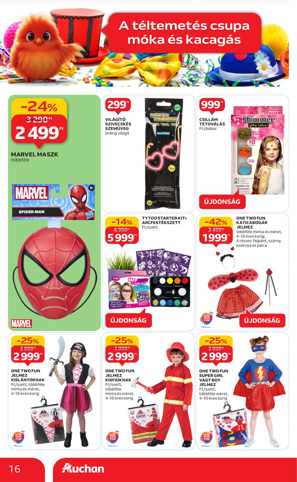 Auchan akciós újság 2026.01.15-től - 16. oldal.