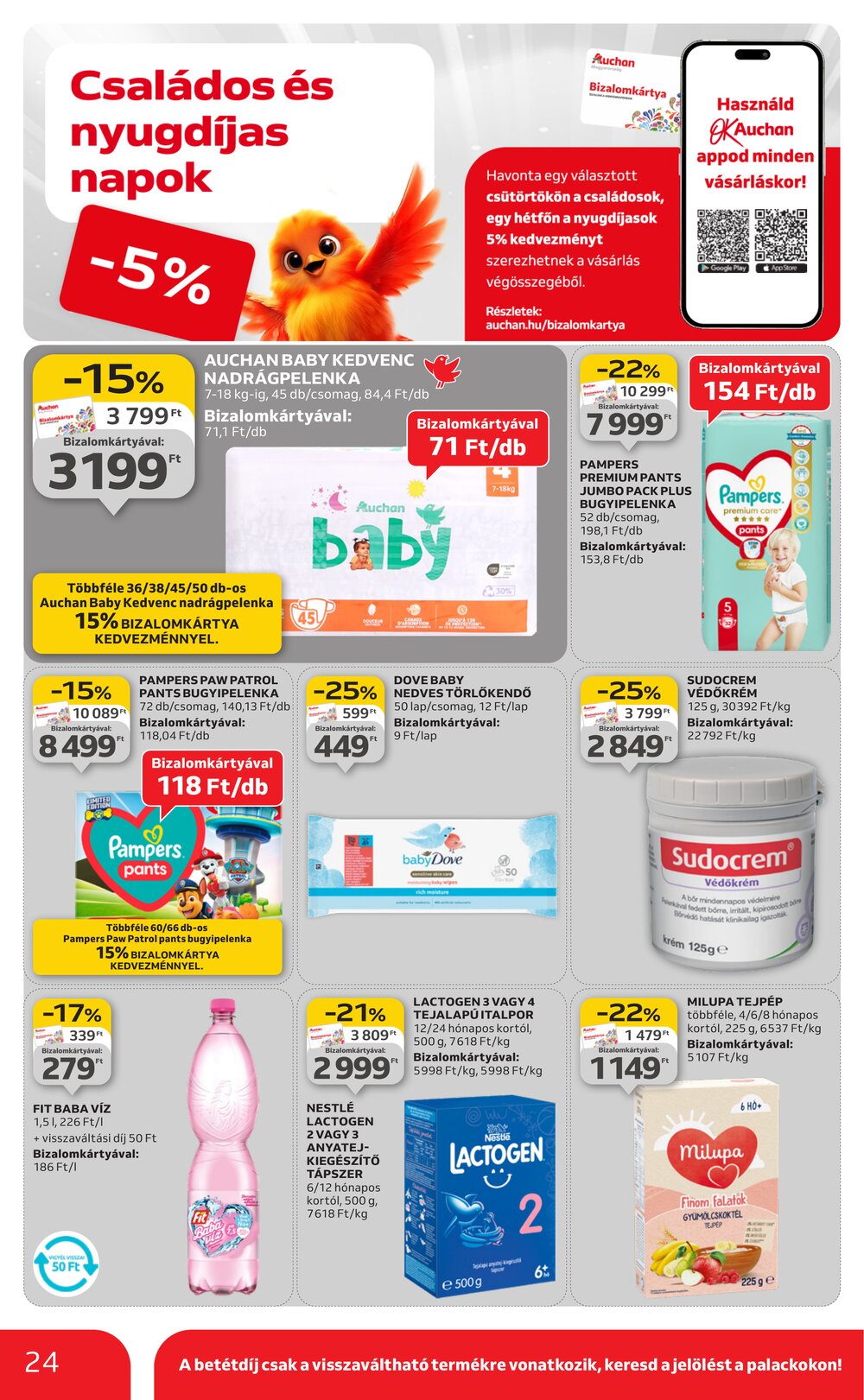 Auchan akciós újság 2026.01.15-től - 24. oldal.
