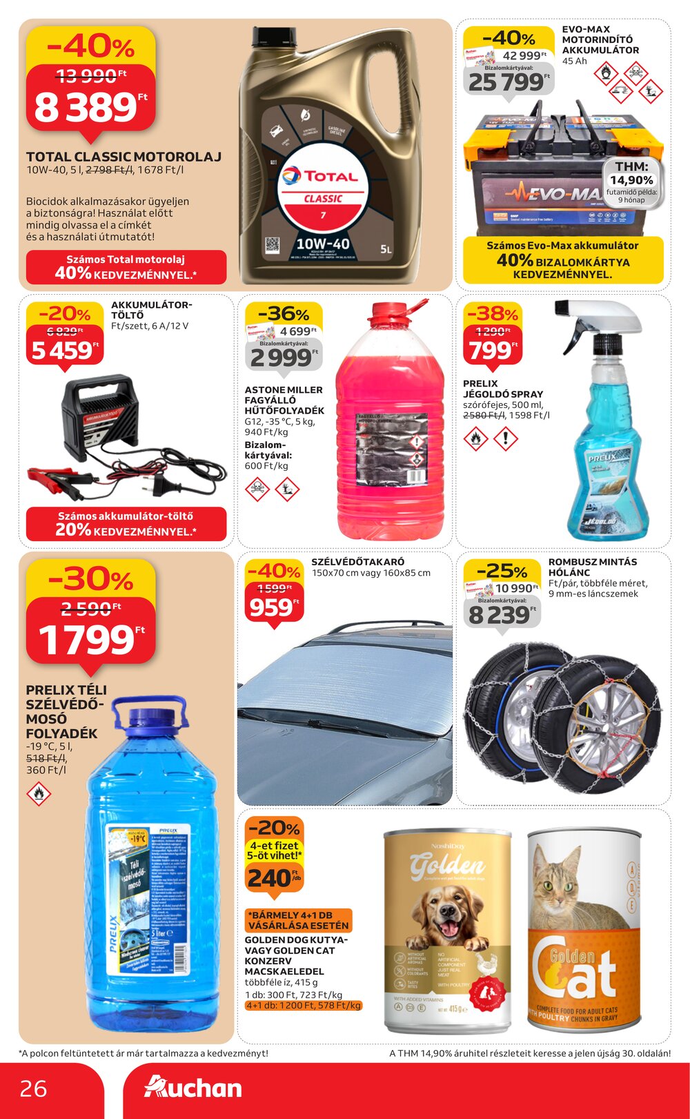 Auchan akciós újság 2026.01.15-től - 26. oldal.