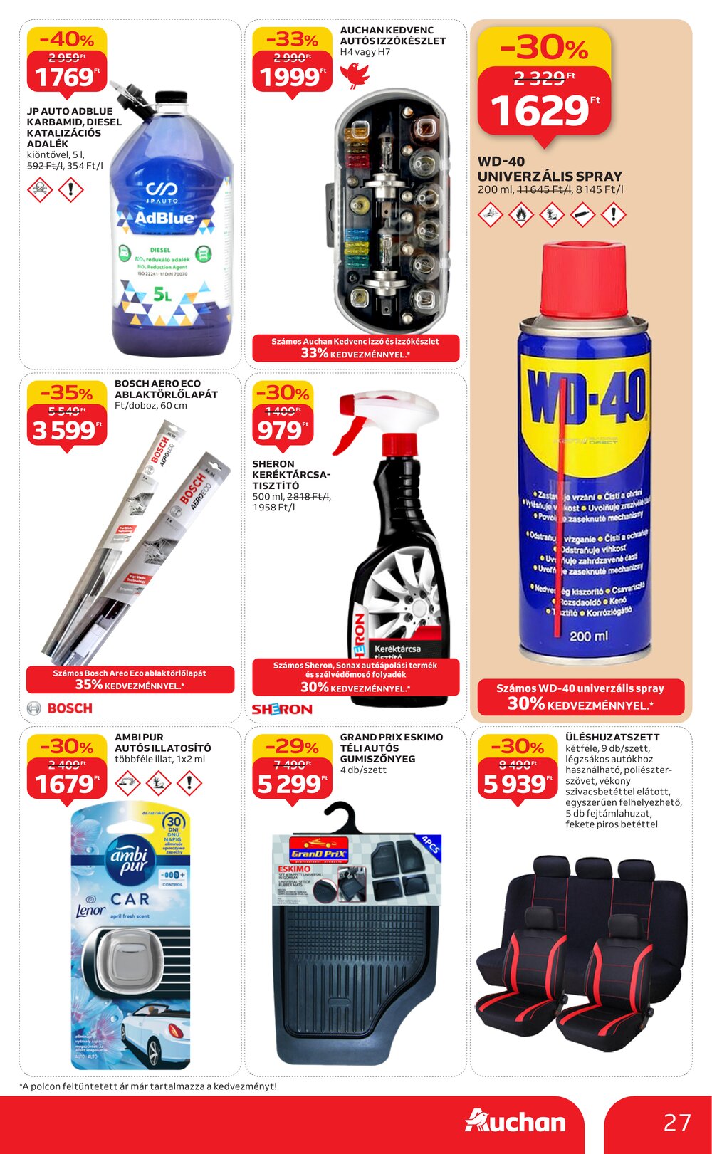 Auchan akciós újság 2026.01.15-től - 27. oldal.