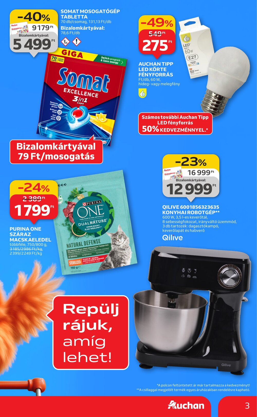 Auchan akciós újság 2026.01.15-től - 3. oldal.