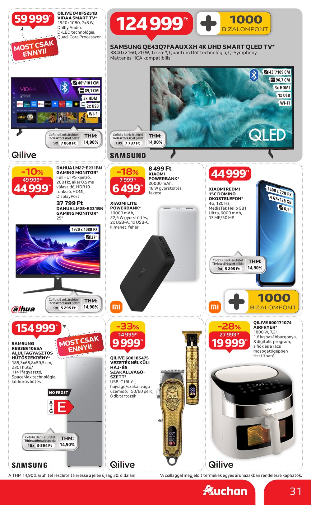 Auchan akciós újság 2026.01.15-től - 31. oldal.