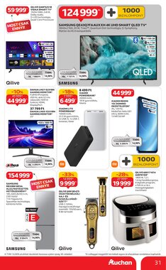 Auchan akciós újság 2026.01.15-től - 31. oldal.