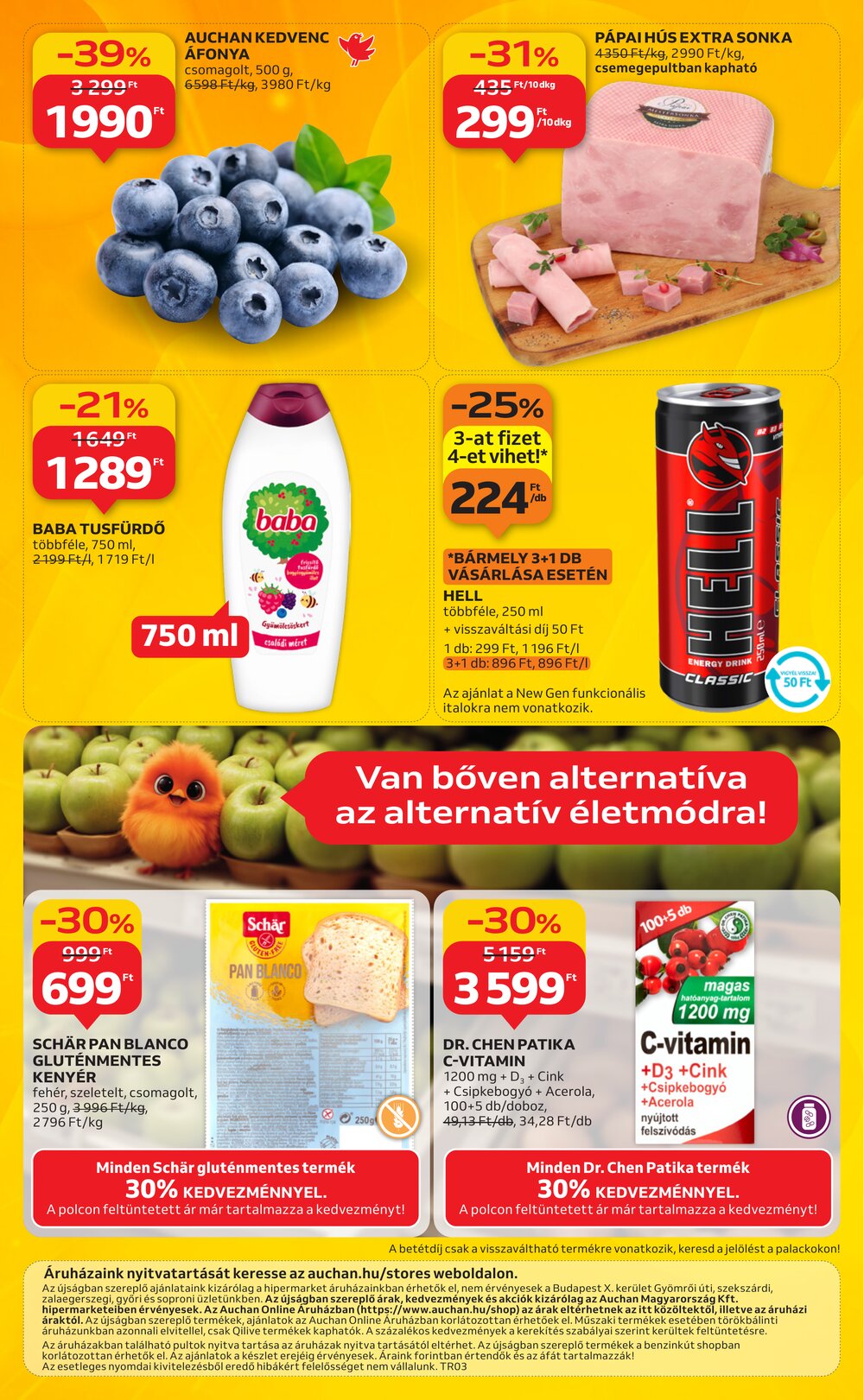 Auchan akciós újság 2026.01.15-től - 32. oldal.