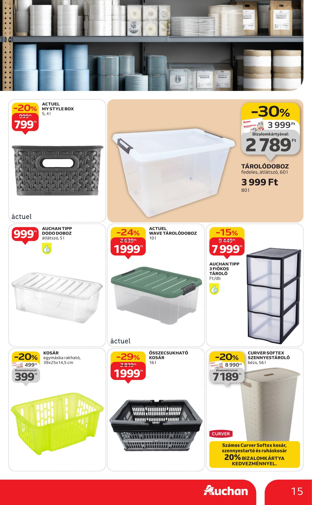 Auchan akciós újság 2026.01.15-től - 15. oldal.