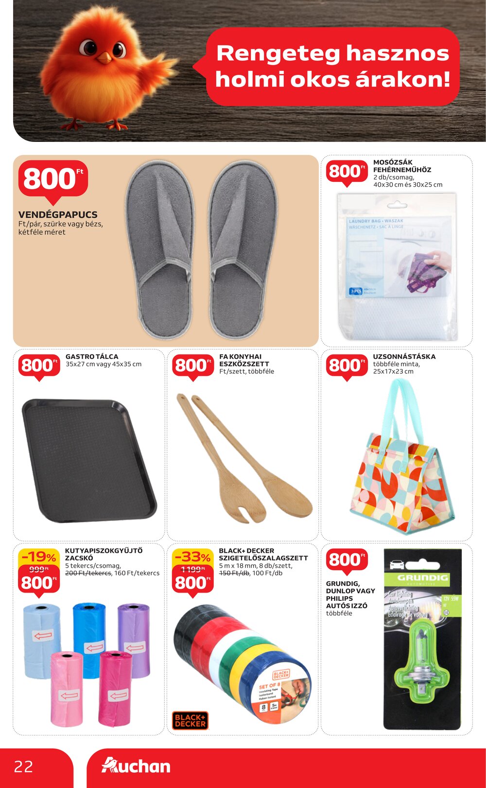 Auchan akciós újság 2026.01.15-től - 22. oldal.