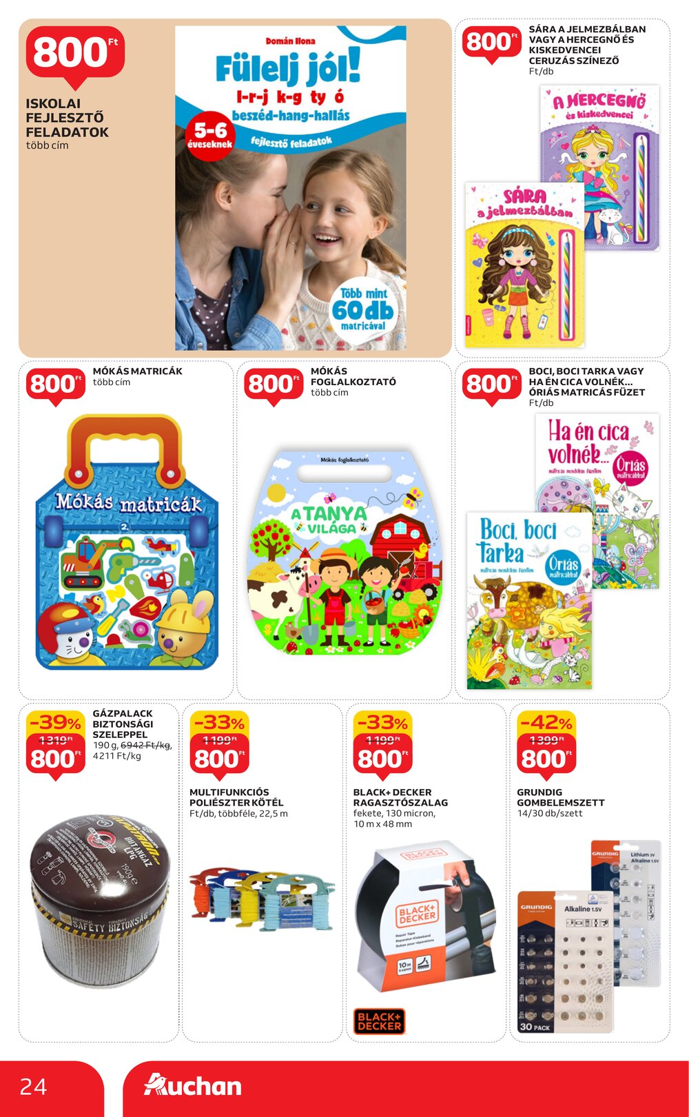 Auchan akciós újság 2026.01.15-től - 24. oldal.
