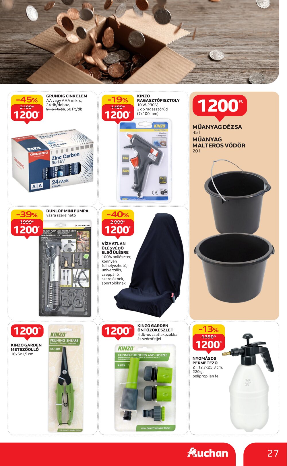 Auchan akciós újság 2026.01.15-től - 27. oldal.