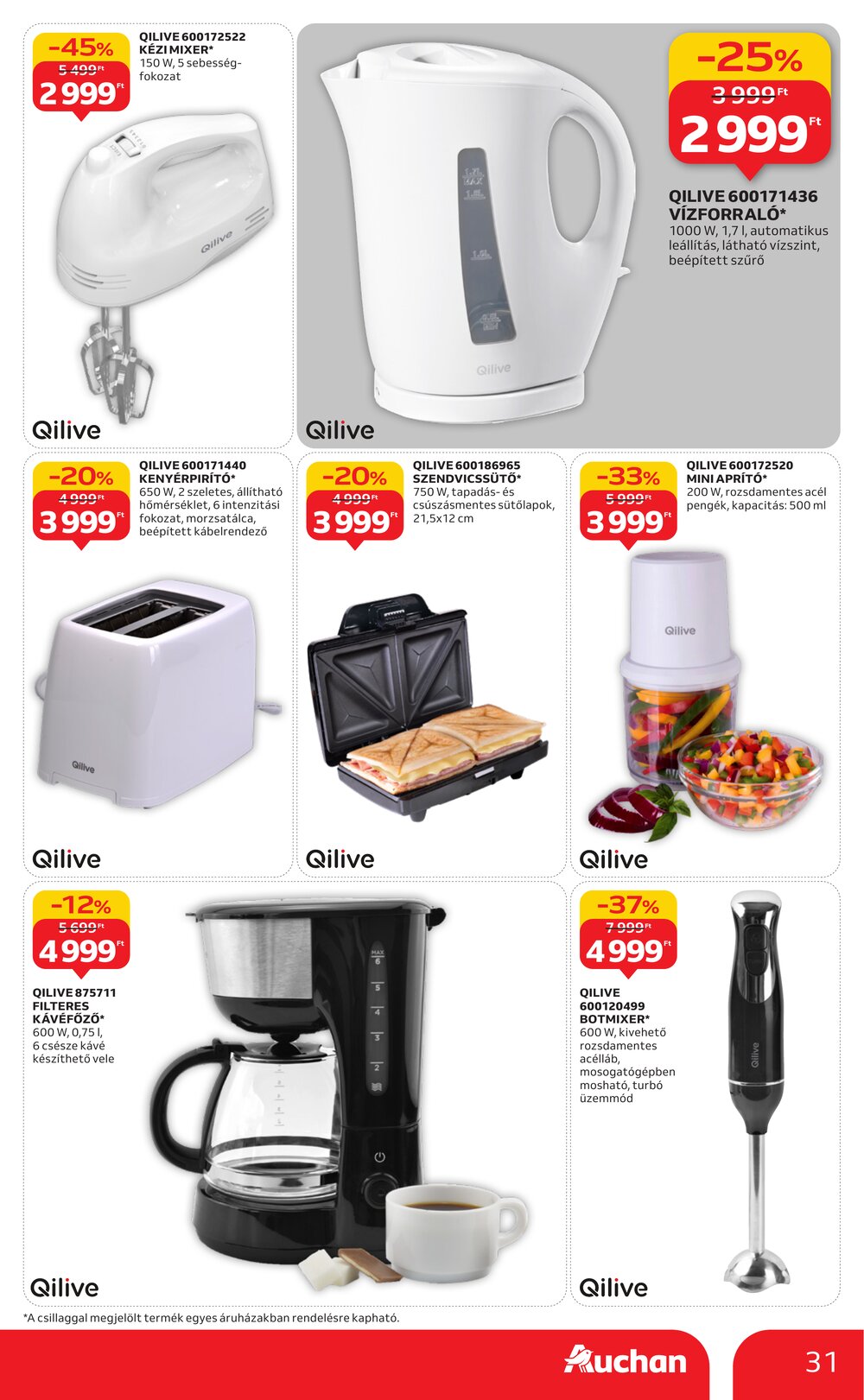 Auchan akciós újság 2026.01.15-től - 31. oldal.
