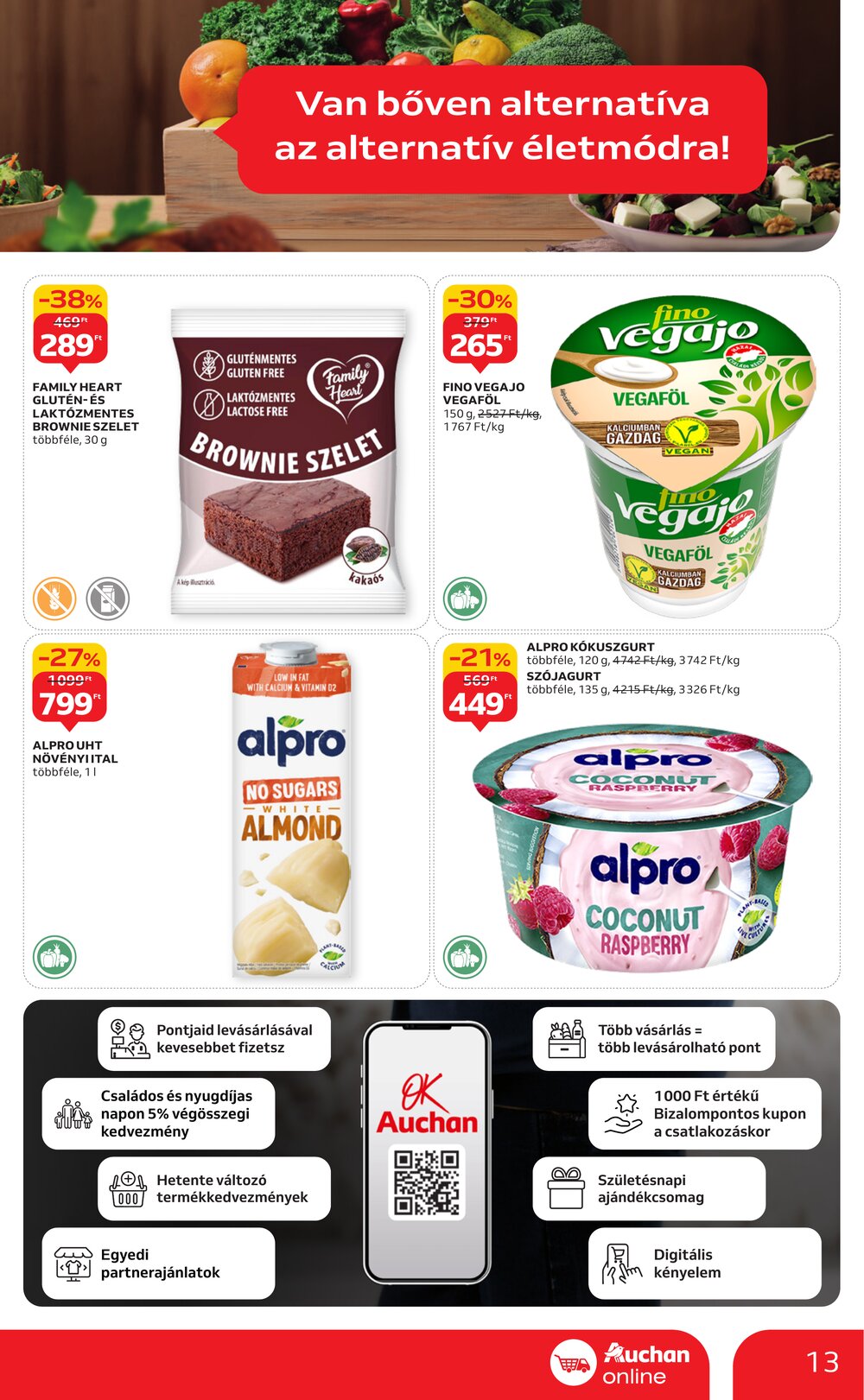 Auchan akciós újság 2026.01.15-től - 13. oldal.