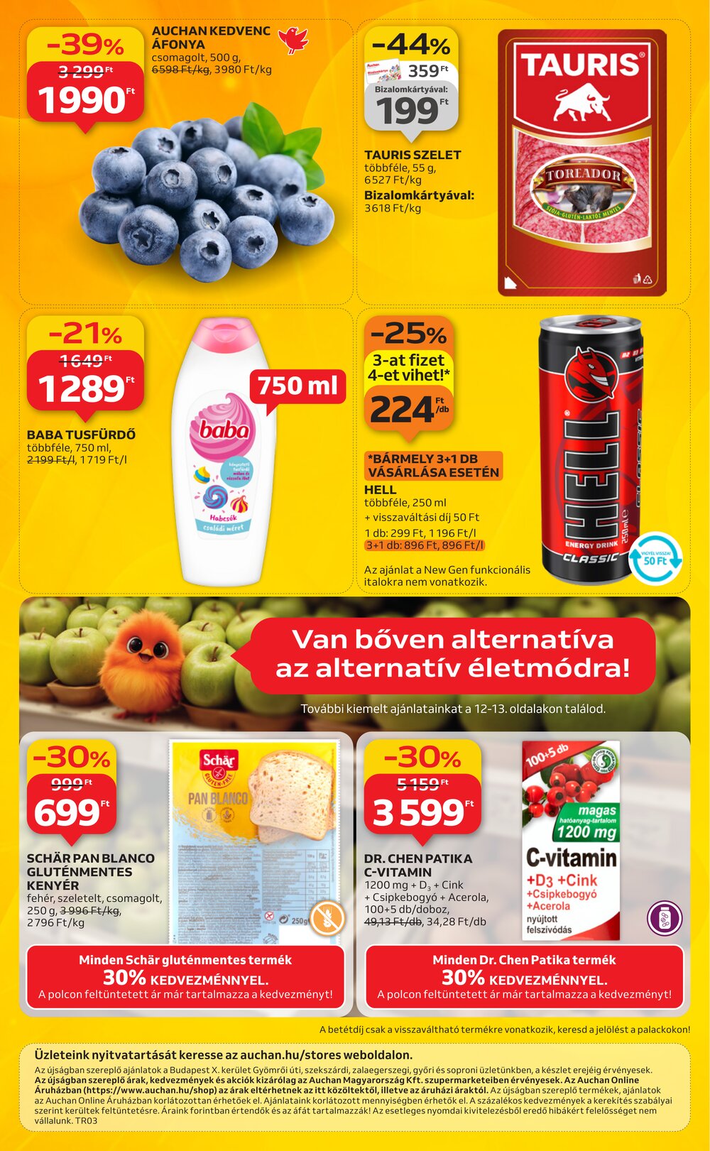 Auchan akciós újság 2026.01.15-től - 16. oldal.