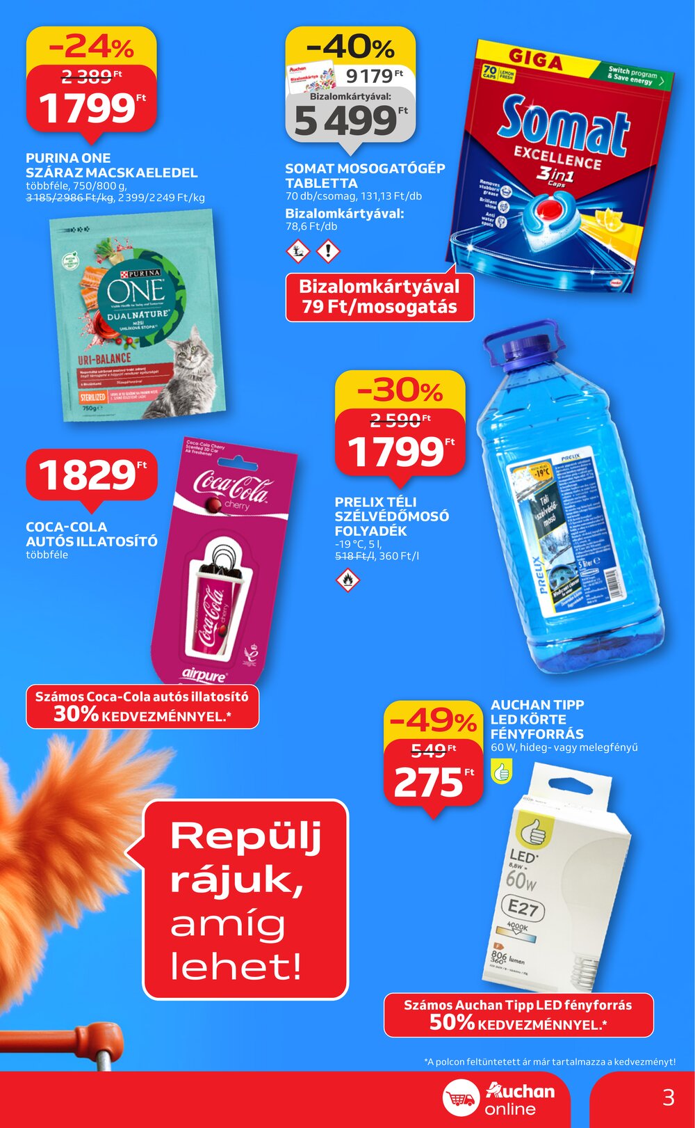 Auchan akciós újság 2026.01.15-től - 3. oldal.