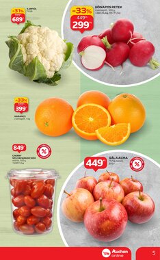 Auchan akciós újság 2026.01.15-től - 5. oldal.