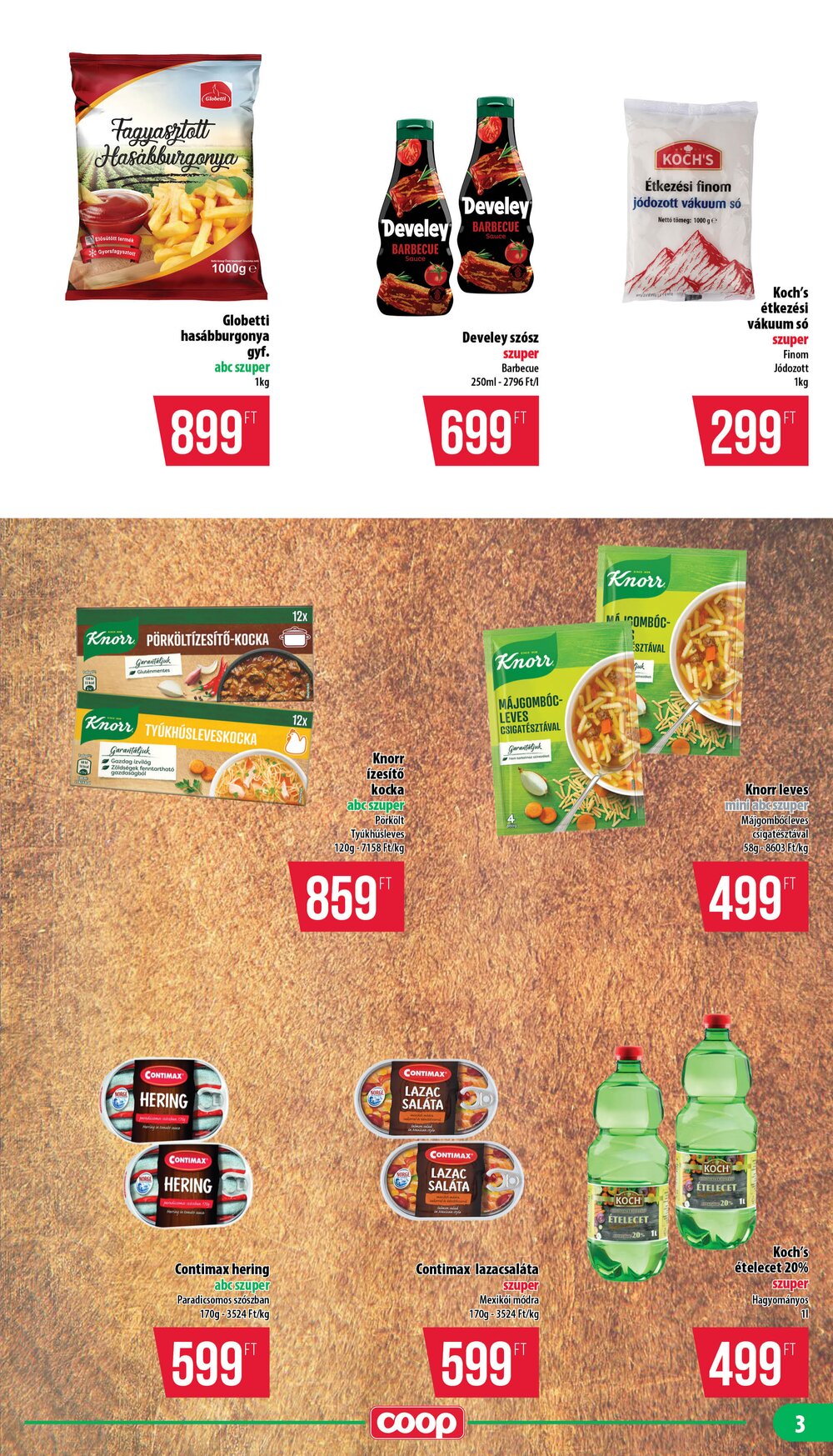 Coop akciós újság 2026.01.15-től - 3. oldal.