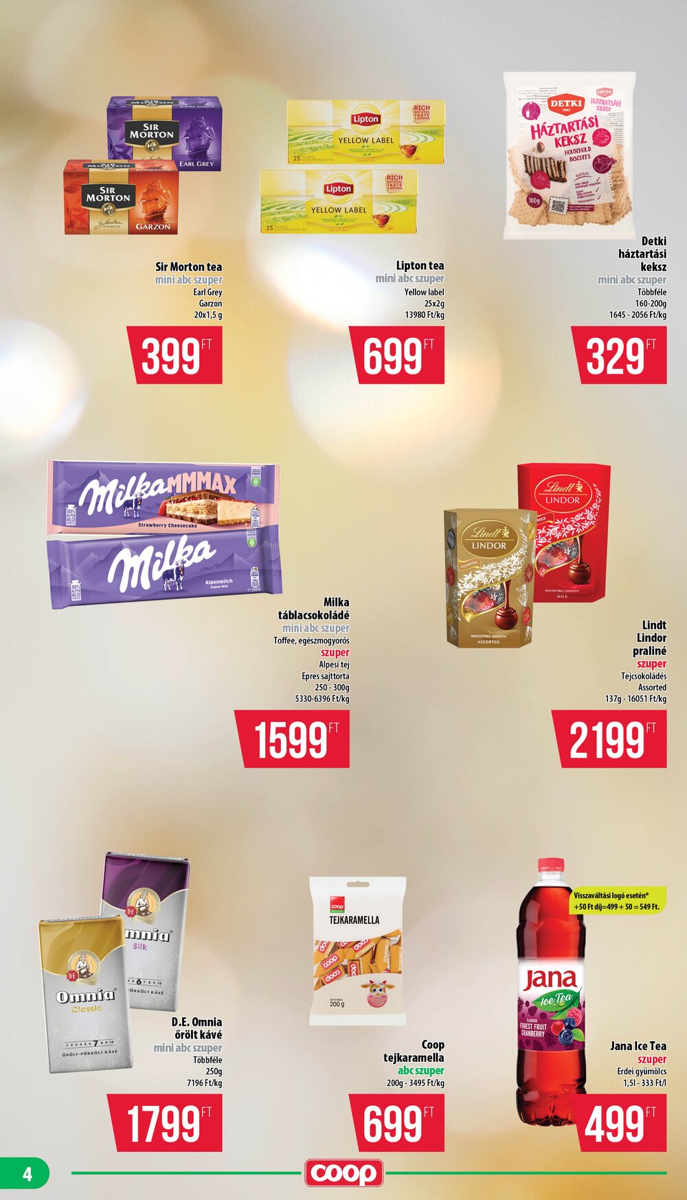 Coop akciós újság 2026.01.15-től - 4. oldal.