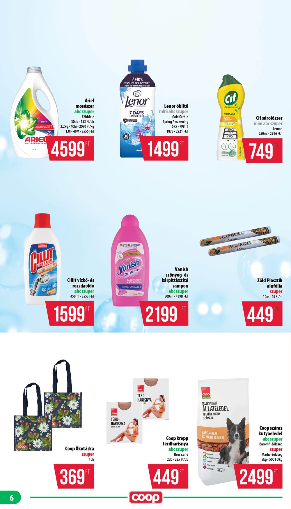 Coop akciós újság 2026.01.15-től - 6. oldal.