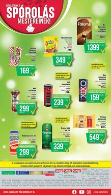 Coop akciós újság 2026.01.15-től - 8. oldal.