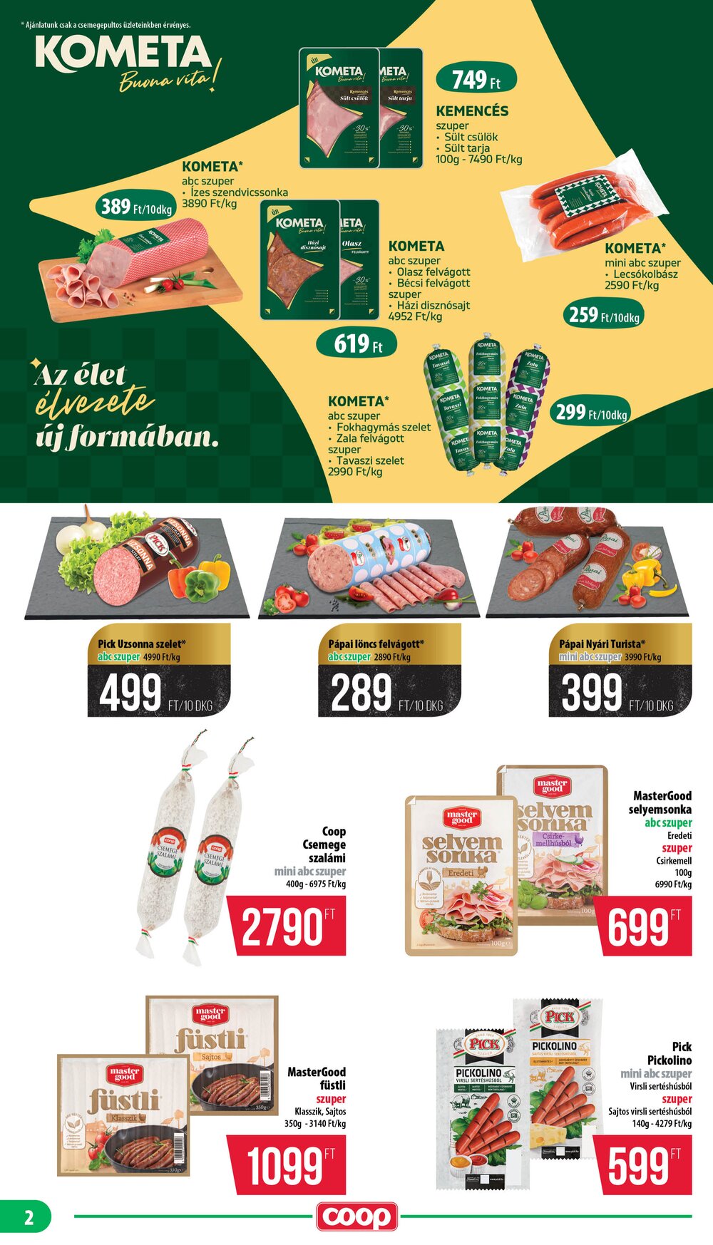 Coop akciós újság 2026.01.15-től - 2. oldal.