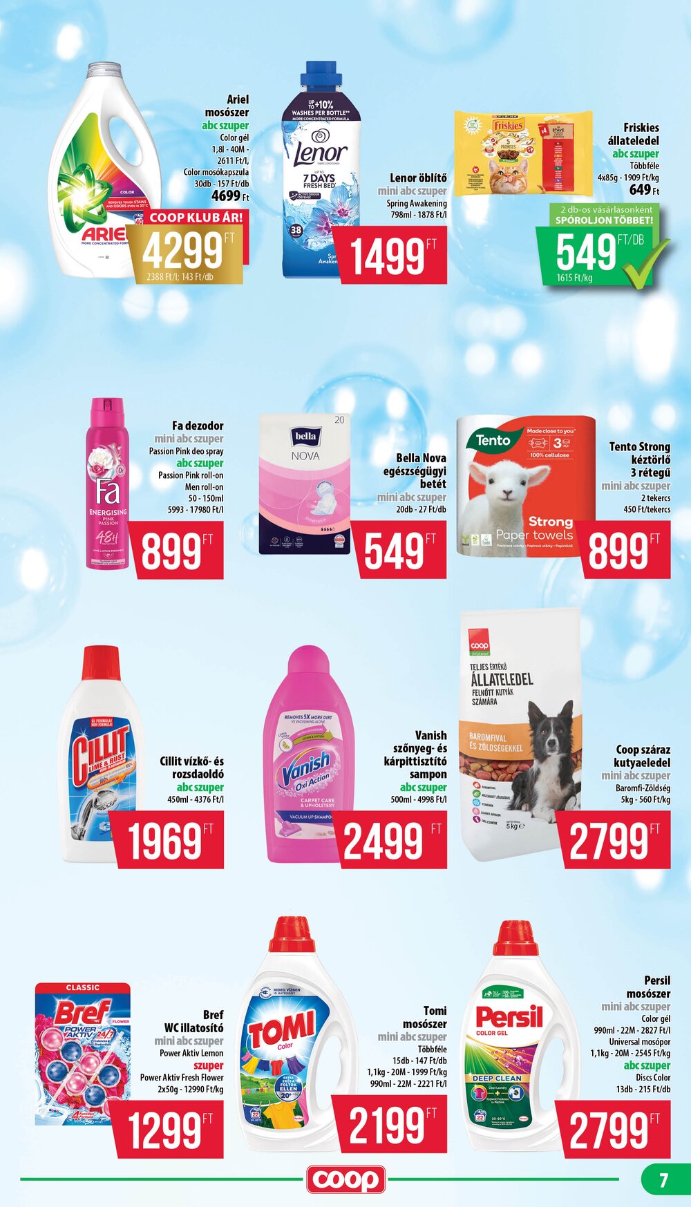 Coop akciós újság 2026.01.15-től - 7. oldal.