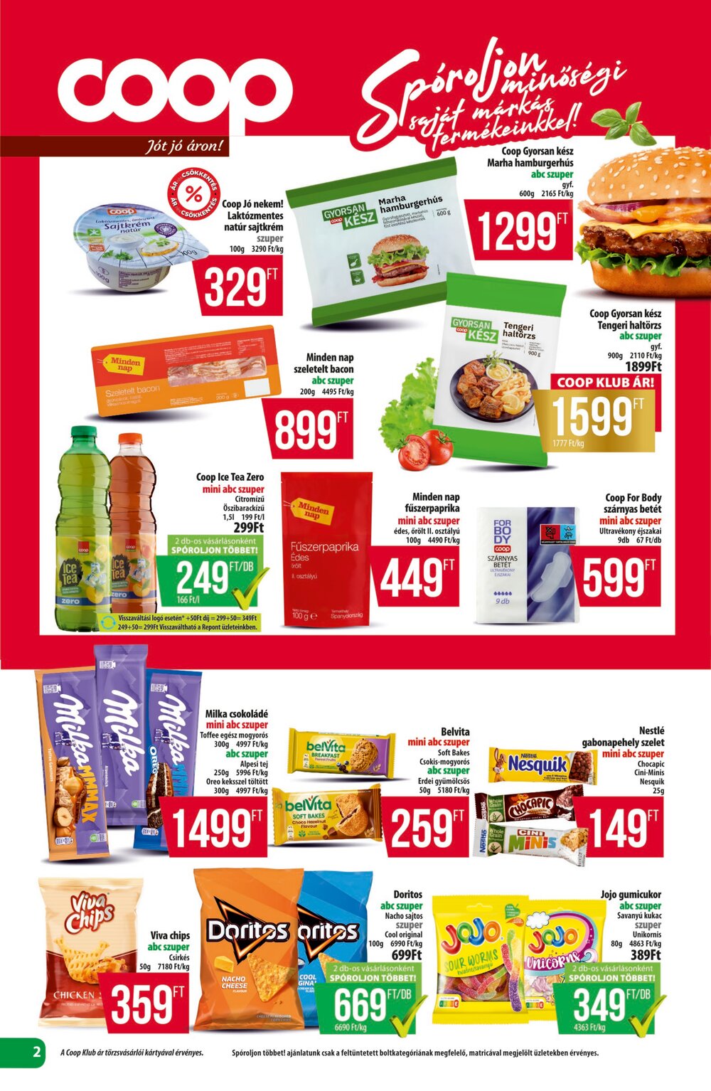 Coop akciós újság 2026.01.15-től - 2. oldal.