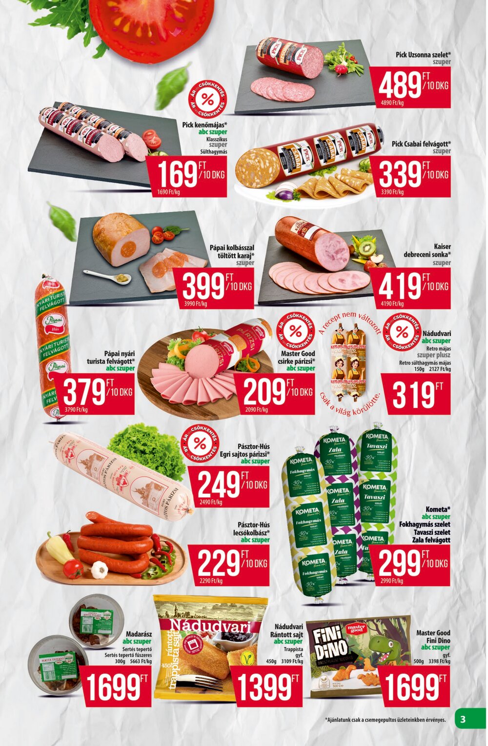 Coop akciós újság 2026.01.15-től - 3. oldal.