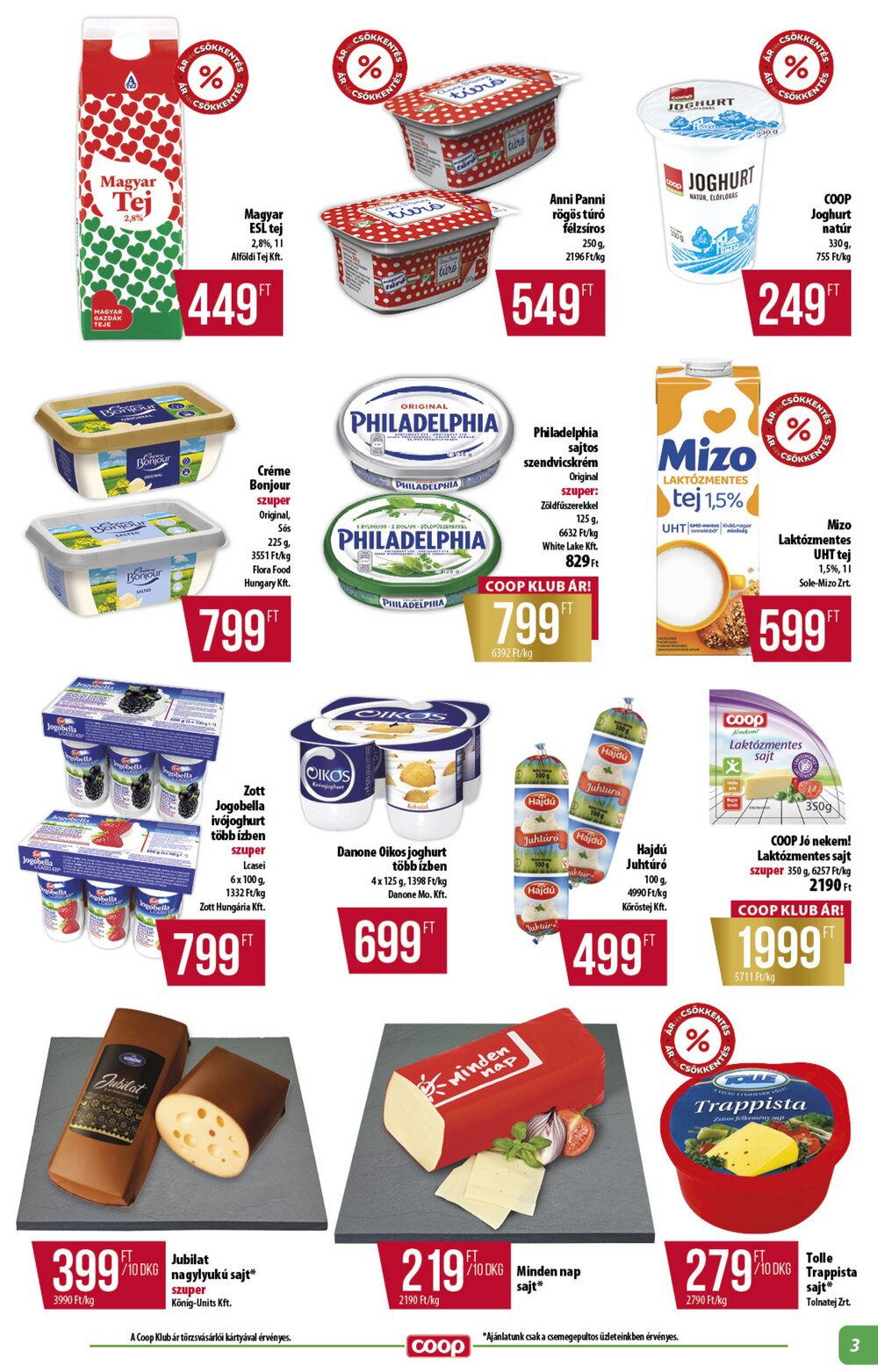 Coop akciós újság 2026.01.15-től - 3. oldal.