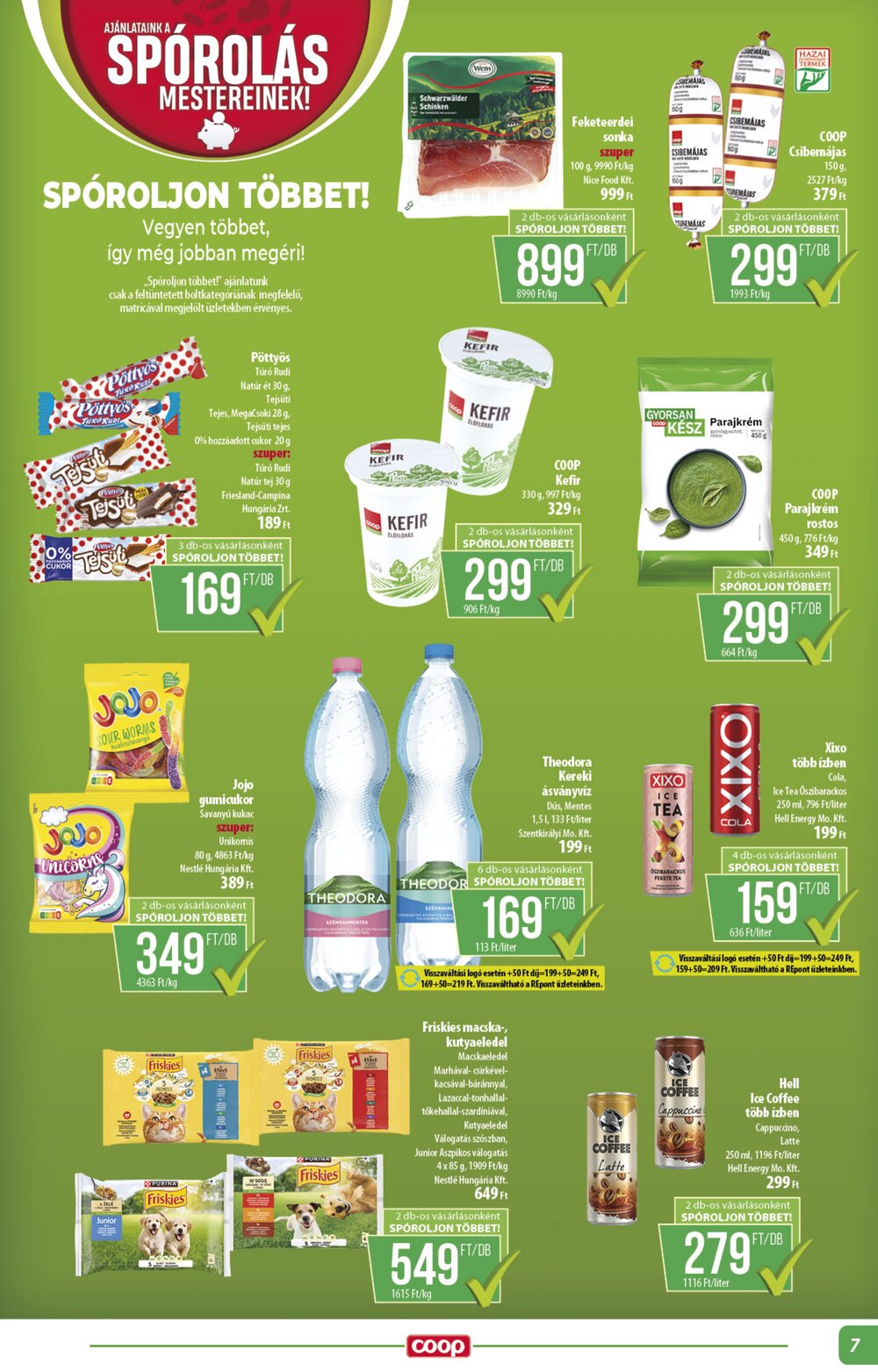 Coop akciós újság 2026.01.15-től - 7. oldal.