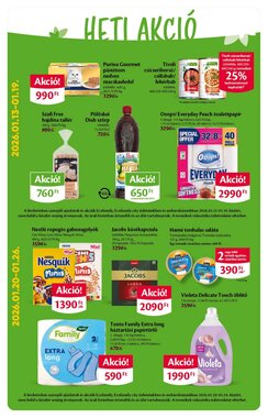 EcoFamily akciós újság 2026.01.15-től - 2. oldal.