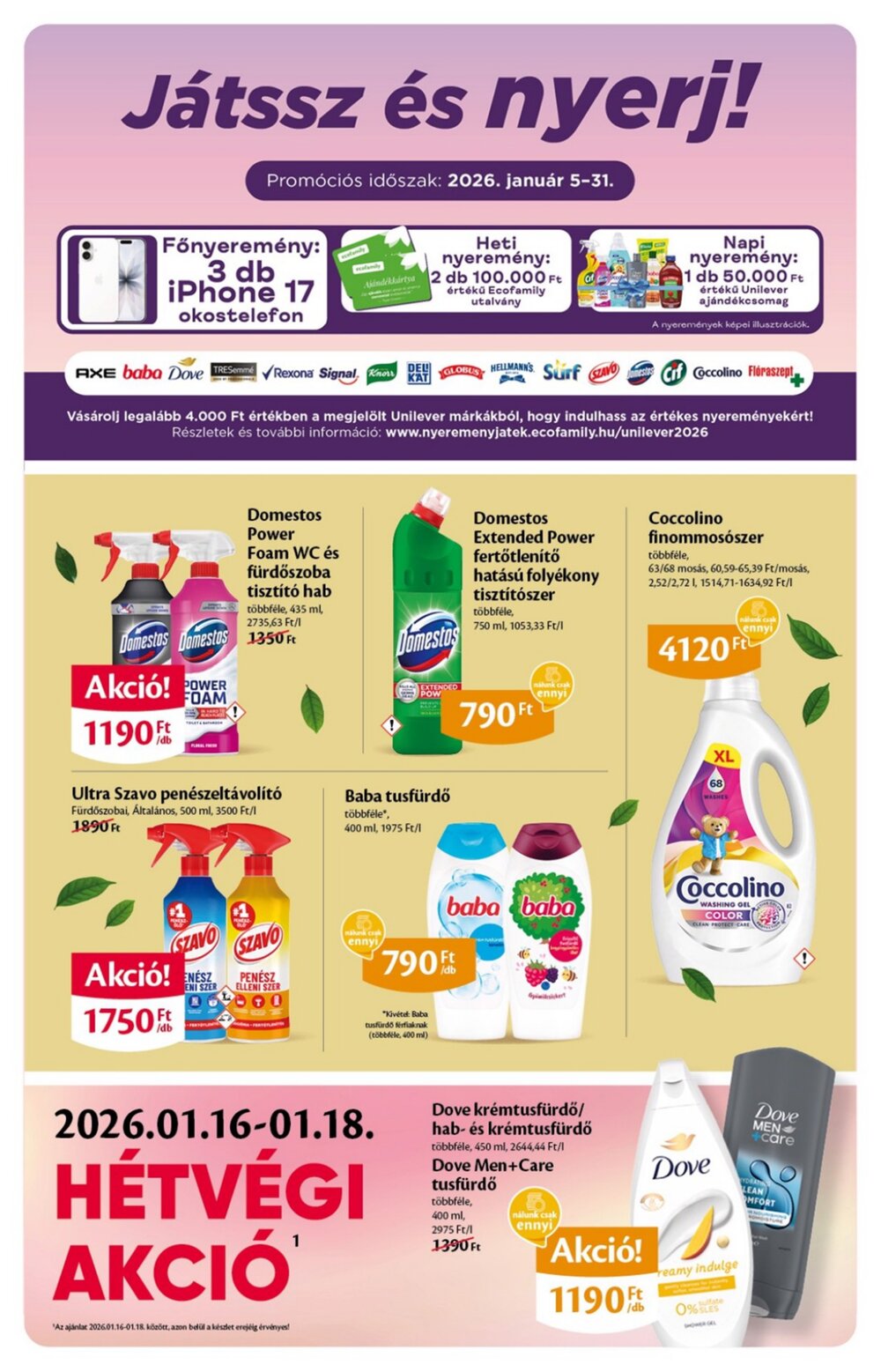 EcoFamily akciós újság 2026.01.15-től - 5. oldal.