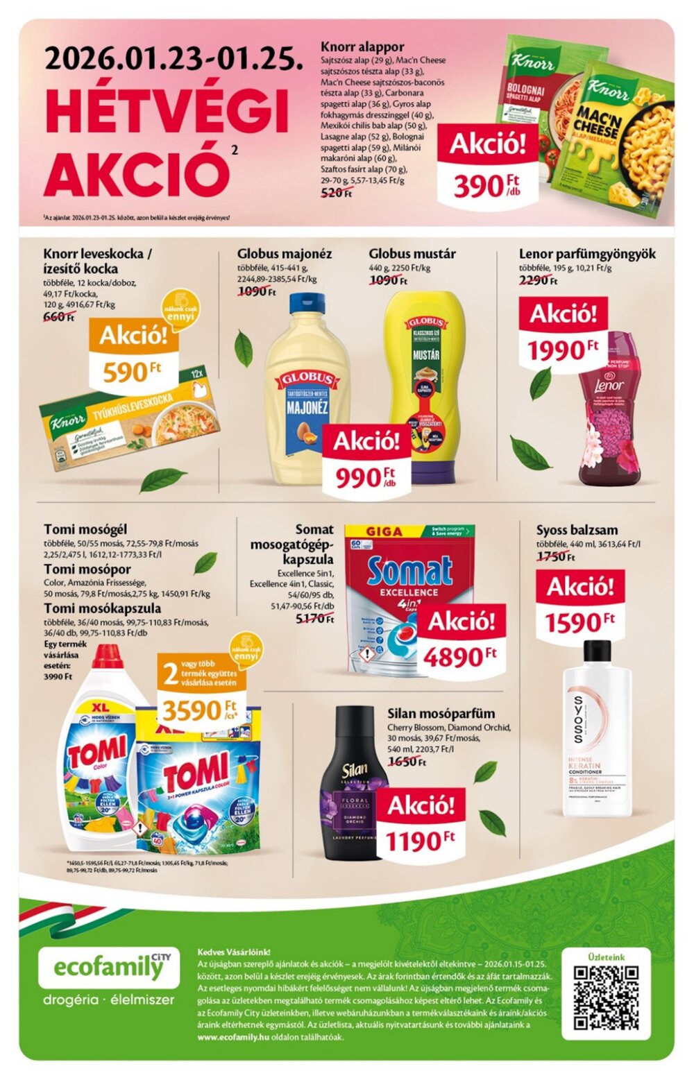 EcoFamily akciós újság 2026.01.15-től - 4. oldal.