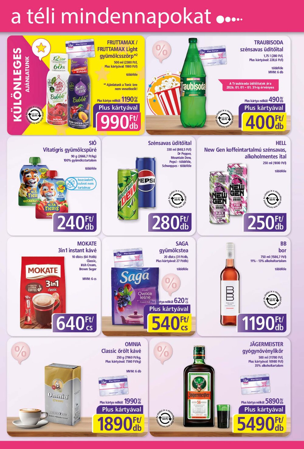 PlusMarket akciós újság 2026.01.18-tól - 7. oldal.