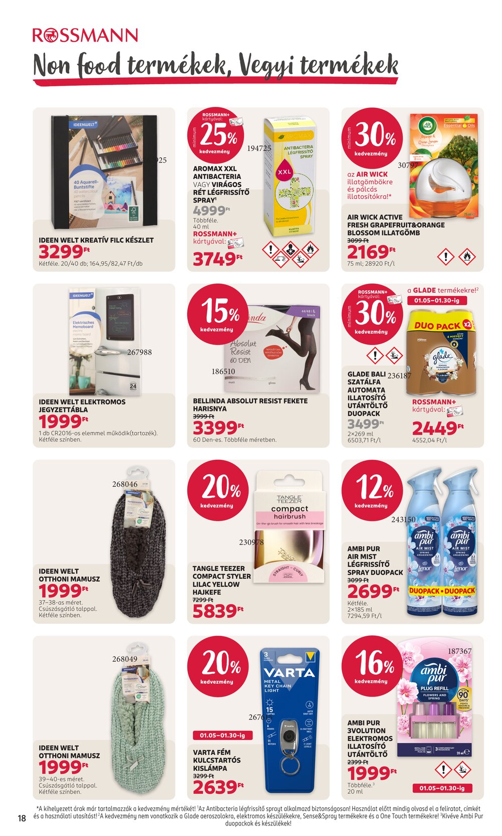 Rossmann akciós újság 2026.01.19-től - 22. oldal.