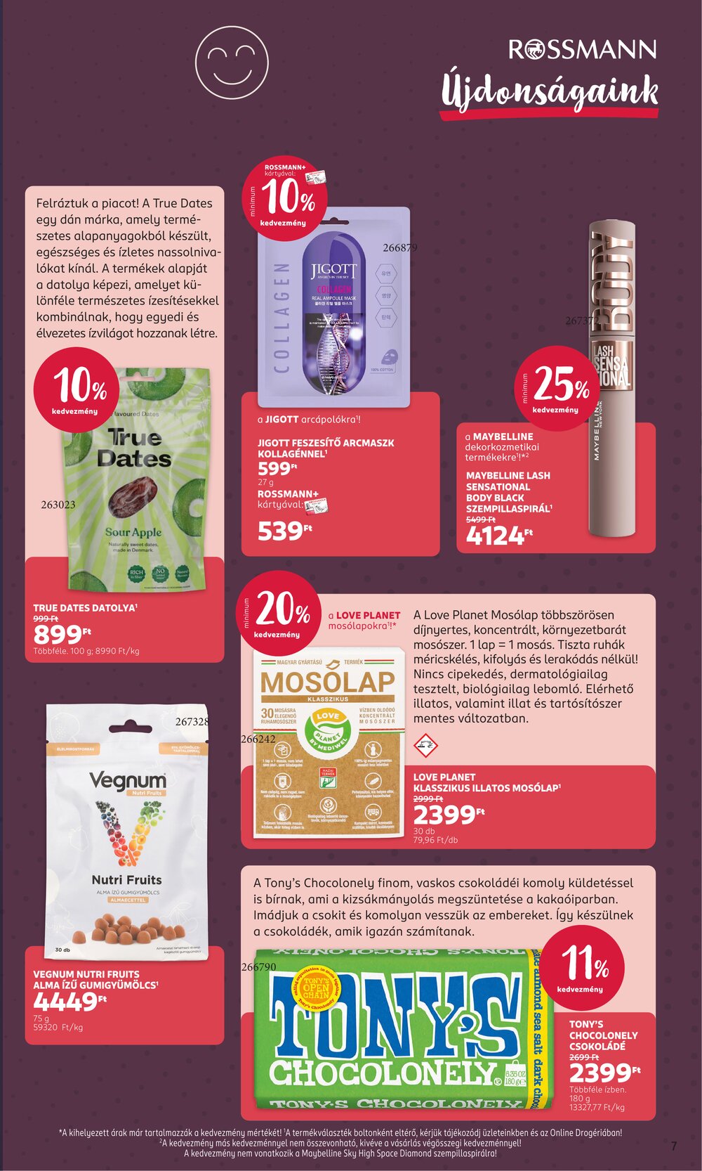 Rossmann akciós újság 2026.01.19-től - 7. oldal.