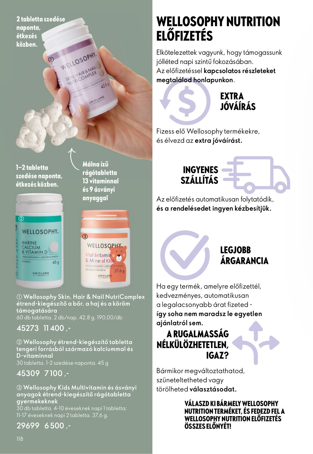 Oriflame akciós újság 2026.01.21-től - 118. oldal.