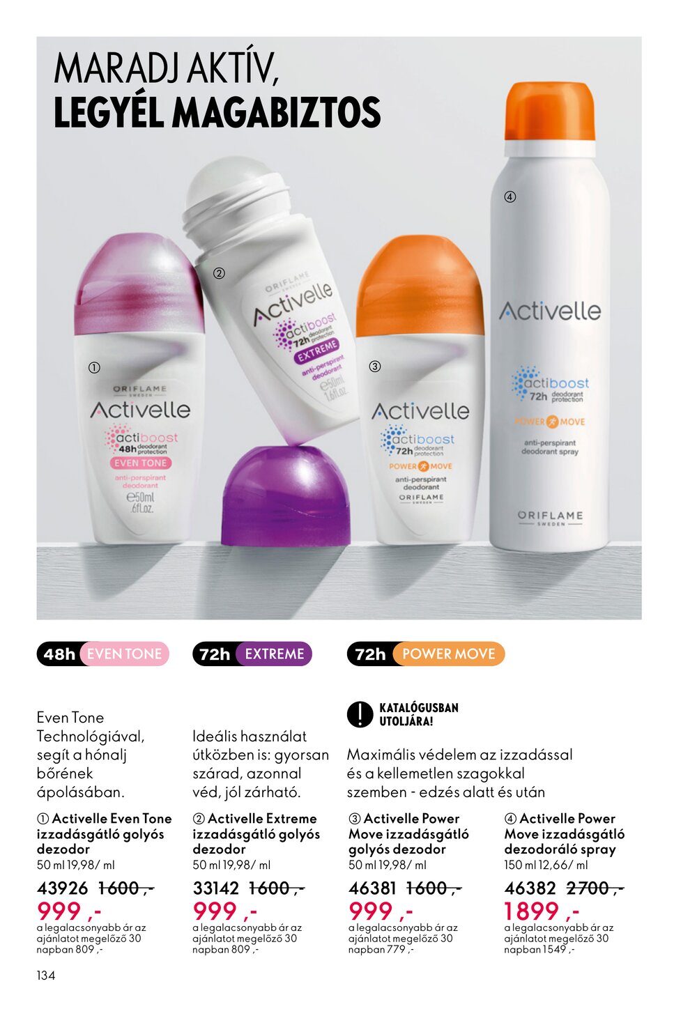 Oriflame akciós újság 2026.01.21-től - 134. oldal.
