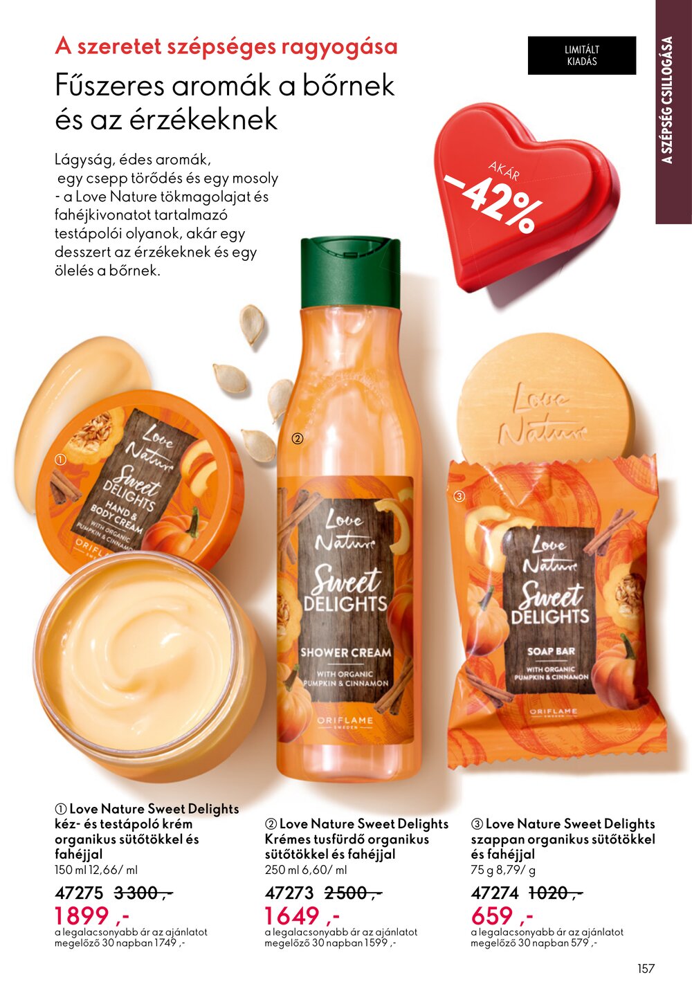 Oriflame akciós újság 2026.01.21-től - 157. oldal.