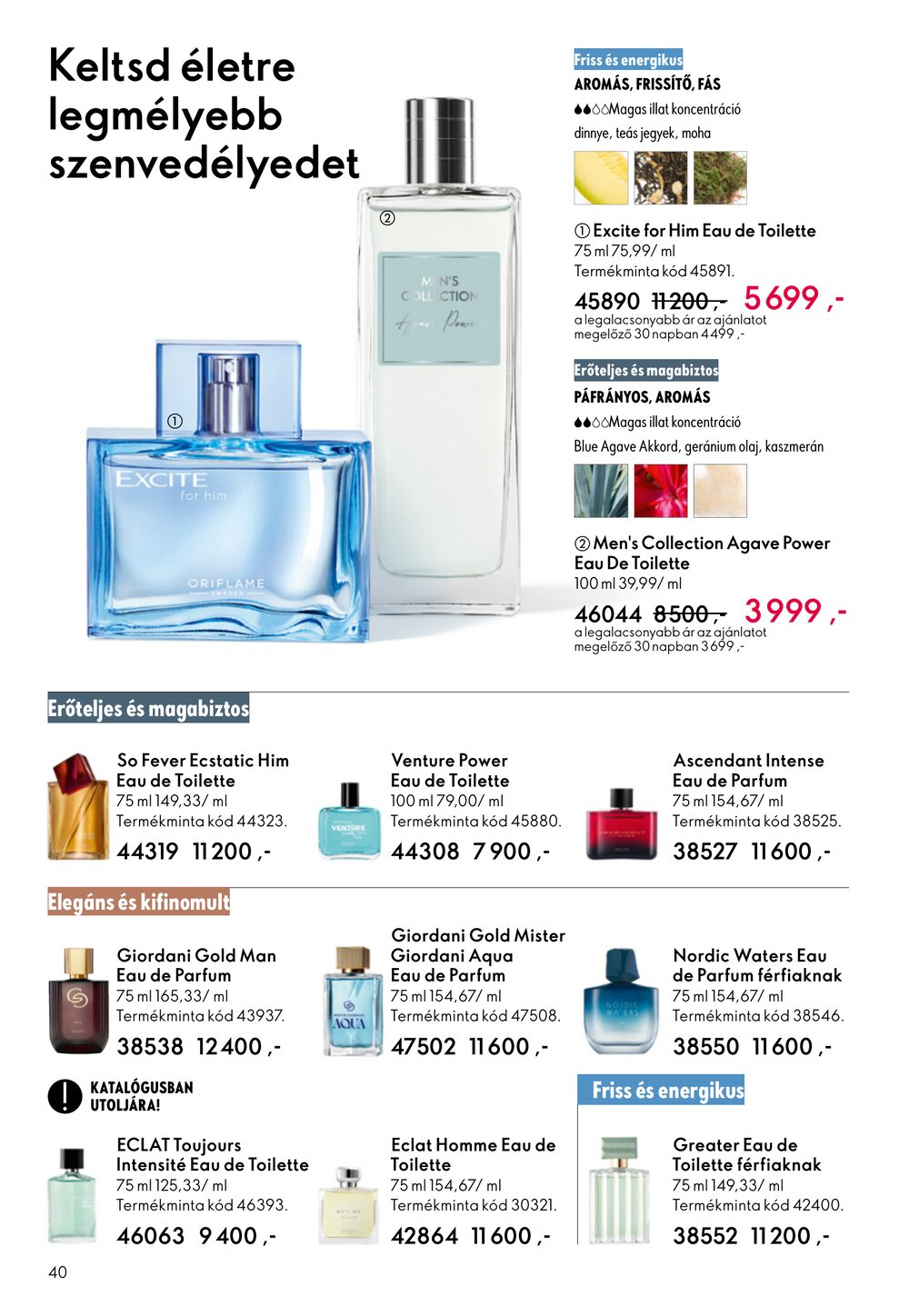Oriflame akciós újság 2026.01.21-től - 40. oldal.
